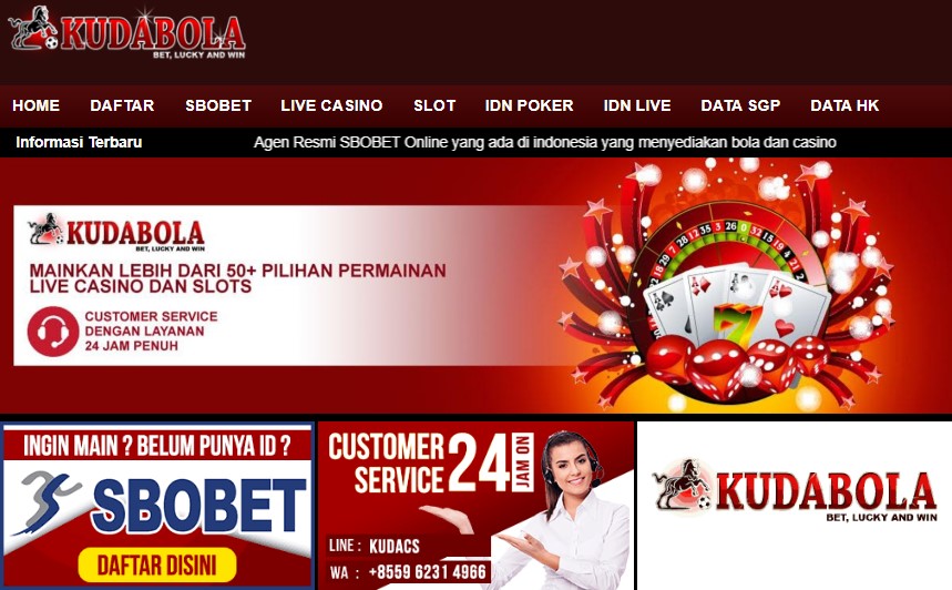 Kudabola Agen Sbobet Resmi Pilihan Permainan Terlengkap